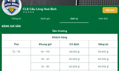Top 6 App đặt sân cầu lông tiện lợi và nhanh chóng