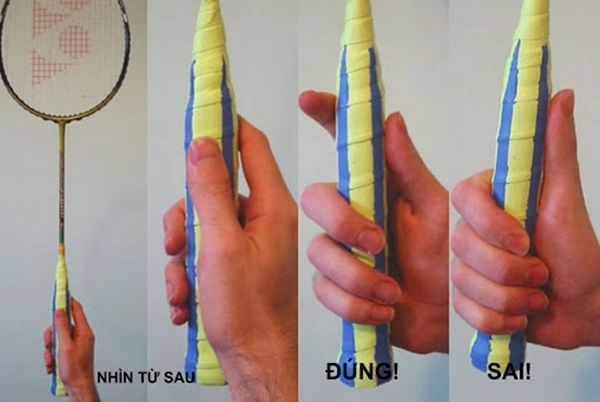  Kiểu cầm cán búa – Hammer Grip