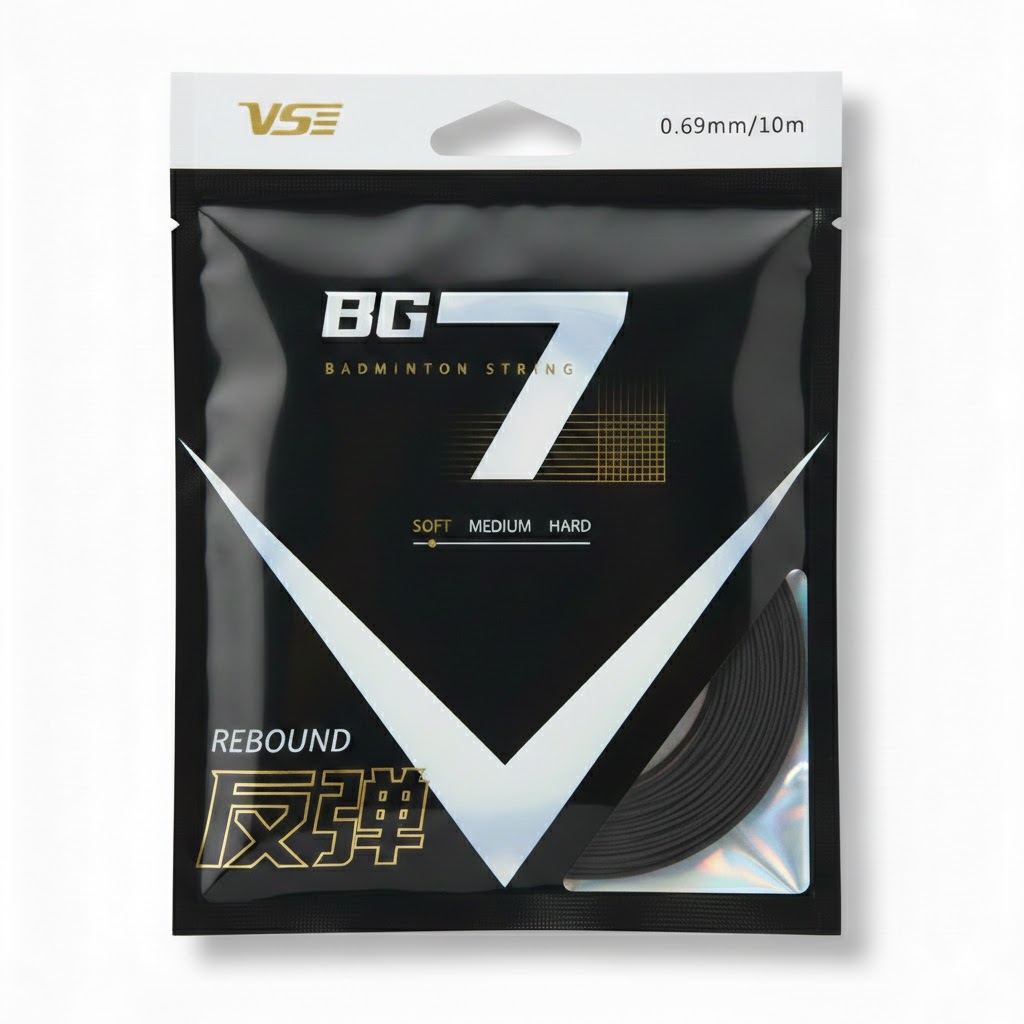 Dây Cước Căng Vợt Cầu Lông VS BG7 Đen