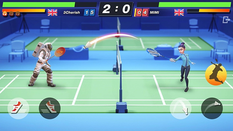  Game cầu lông Badminton Blitz 