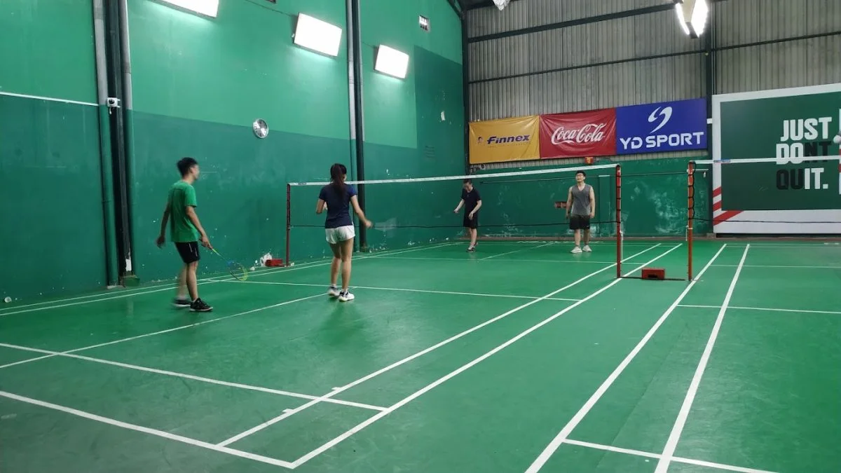 Các tiện ích tại sân cầu lông 291