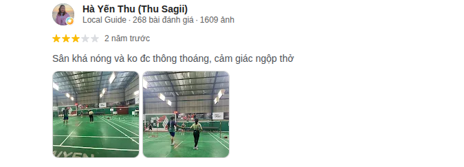 Đánh giá trải nghiệm khách hàng tại sân 291