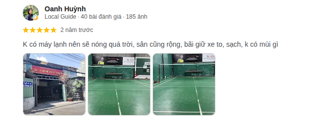 Đánh giá trải nghiệm khách hàng tại sân 291