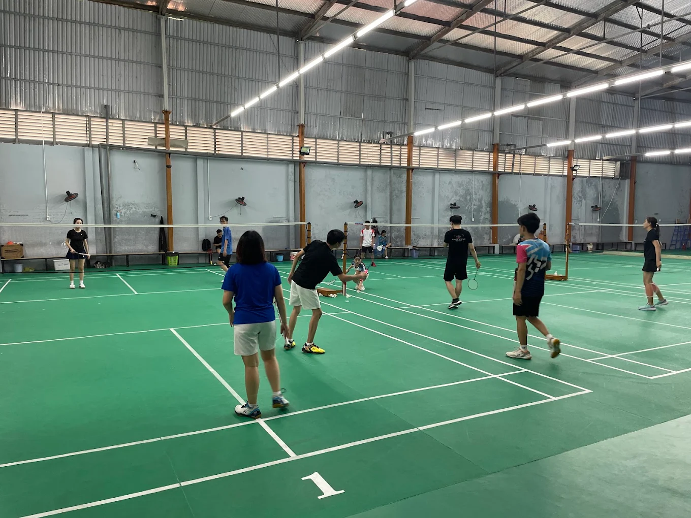  Sân cầu lông Hải Anh