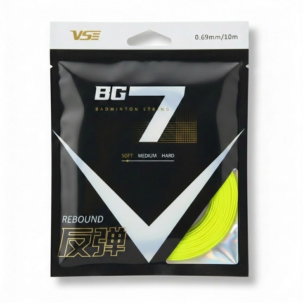 Dây Cước Căng Vợt Cầu Lông VS BG7 Vàng Huỳnh Quang